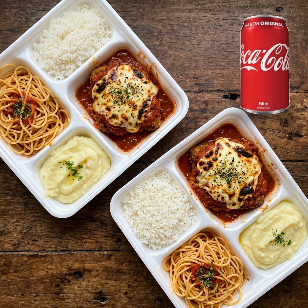 Combo Casal — 2 Parmegianas + Coca 1L