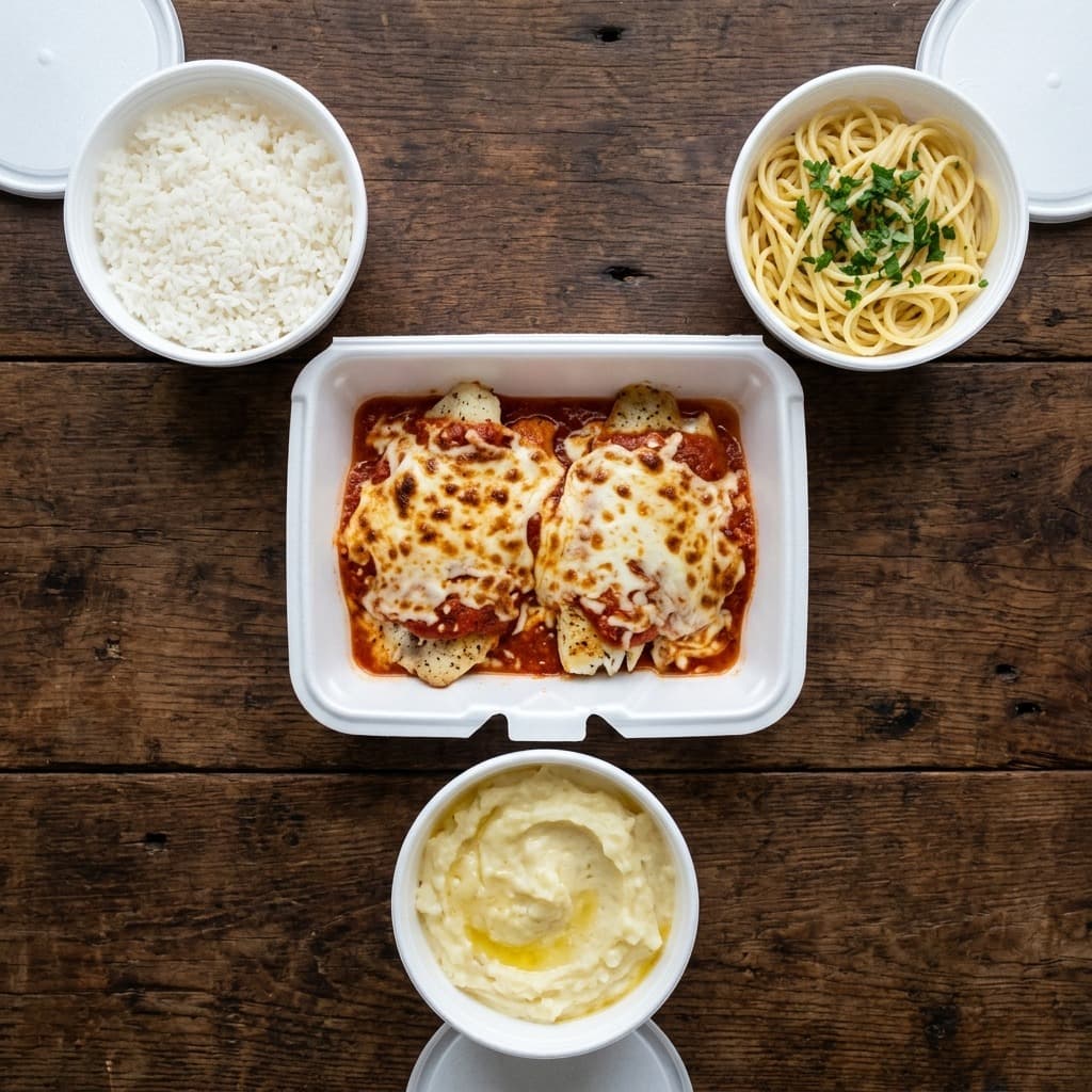Parmegiana de Tilápia — Porção Completa