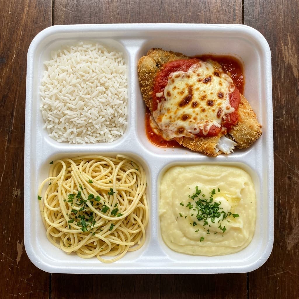 Parmegiana de Tilápia — Completa